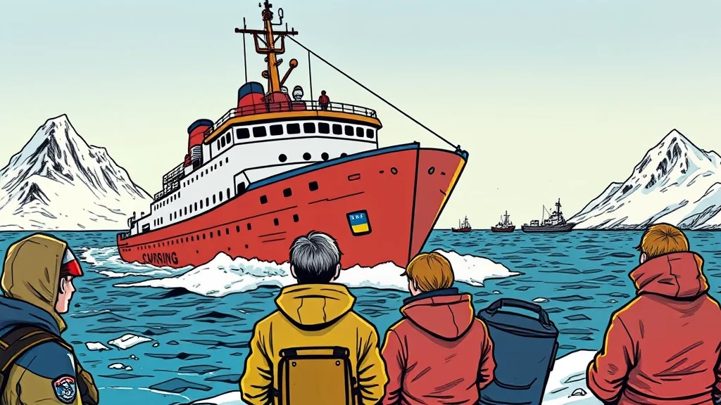 Russisch expeditieschip in beslag genomen bij Spitsbergen op verzoe...