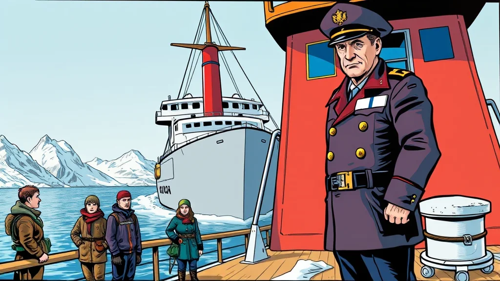 Russisch expeditieschip in beslag genomen bij Spitsbergen op verzoe...