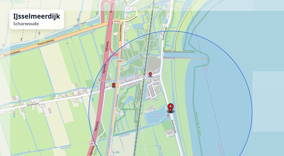 Scharwoude – IJsselmeerdijk – Incident