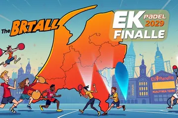 Brabant is het padelwalhalla van Nederland en dus komt het EK padel daar ook heen, of toch niet?