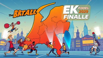 Brabant is het padelwalhalla van Nederland en dus komt het EK padel daar ook heen, of toch niet?