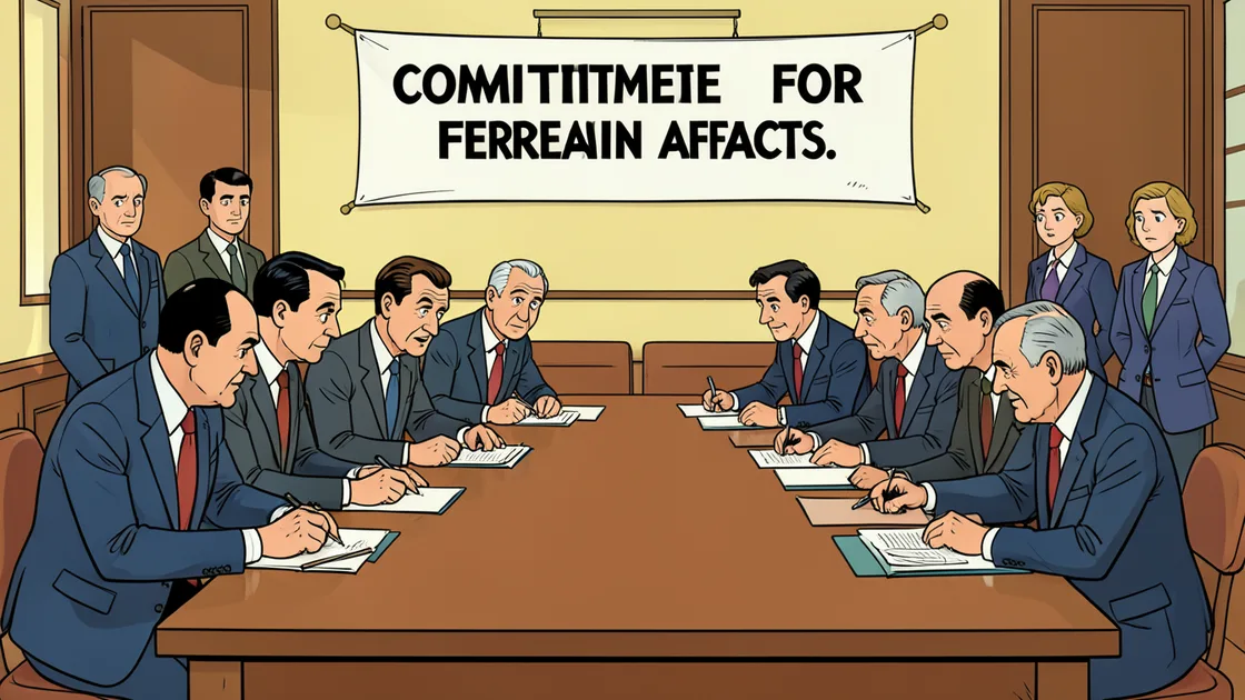 Cartoon: Debat over buitenlandse inmenging