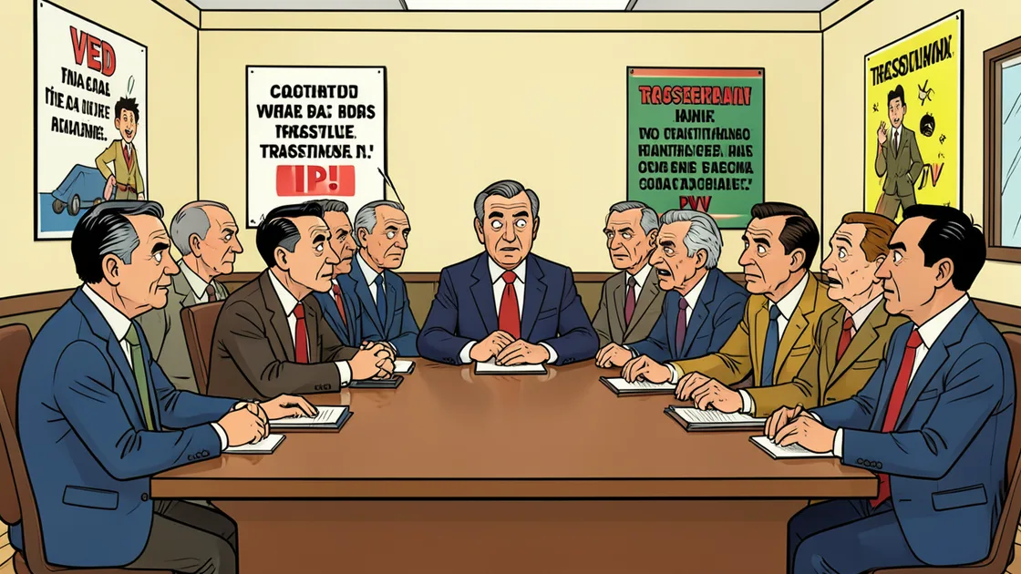 Cartoon: Commissiedebat over grondwet en rechtsstaat