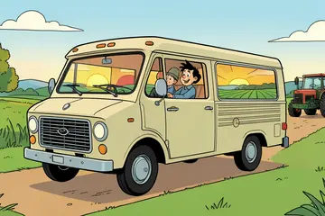 89 euro voor een nacht in een melkbus: ‘De rust en het prachtige uitzicht is het wel waard’