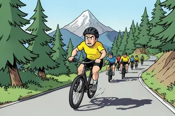 Carapaz is sterkste van kopgroep en soleert naar zege in eerste Alpenrit Tour