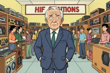 ‘Mr. HiFi Solutions’ Rick (61) stopt na 35 jaar met zijn audiowinkel: ‘We verkochten hier ooit duizenden cassettebandjes per maand’