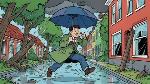 Storm Boelo trekt door Nederland