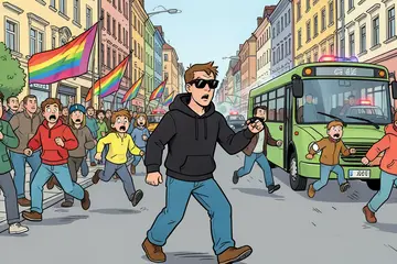 Verdachte van aanslag Pride Berlijn ‘deed zich voor als imam en probeerde medegevangenen te bekeren’