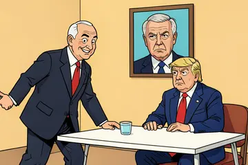 Netanyahu met hangende pootjes op bezoek bij Trump: ‘Bibi’ kan niet zonder vriend Donald