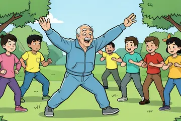 Rustig aan doen op je 97ste? Fred niet: hij geeft bewegingsles aan mensen die soms 20 jaar jonger zijn
