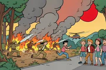 Vier keer meer bosbranden in Spanje dan vorig jaar, Griekenland beleeft heetste dag tot nu toe