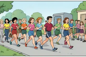 Live Vierdaagse 2026 | Lopers staan lang in de rij voor de wc • Wandelaars kleuren het parcours roze