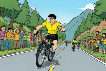 Simpelweg niet te stoppen! Tadej Pogacar wint na razend spannende ontknoping ook op mythische Alpe d’Huez