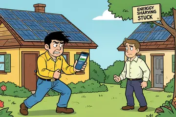 Zelf zonnestroom doorverkopen kan oplossing zijn voor stoppen salderen, maar het komt maar niet van de grond