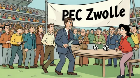 PEC Zwolle ontslaat trainer Van der Vegt