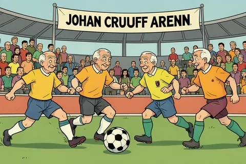Ajax en Barcelona eren Johan Cruijff met wedstrijd