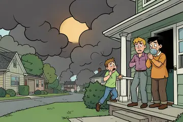 Op mijn woonplek was naar buiten gaan opeens ‘gevaarlijk’
