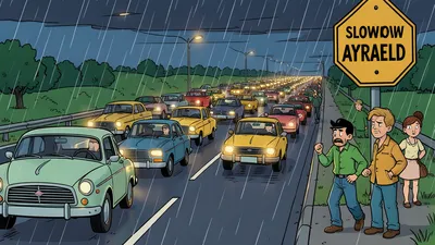 Drukste spits van het jaar: 1100 kilometer file