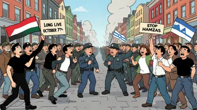 Verharding bij Palestina-demonstratie, gejuich over slachtpartij: ’Lang leve 7 oktober!’ - De Telegraaf