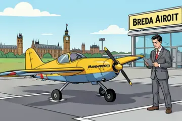 In drie kwartier naar Zuid-Engeland met elektrisch vliegtuig: Breda Airport zet in op ‘nieuwe markt’