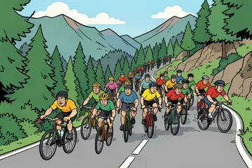 LIVE Tour de France | Mooie kans voor Arensman: vluchters met ruime voorsprong op weg naar Alpe d’Huez
