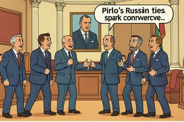 Italiaanse politici willen Pirlo niet als bondscoach vanwege banden met Rusland