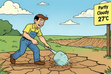 Een zonnige vrijdag en een bewolkt weekend, maar buien blijven veelal weg: droogte neemt toe