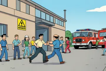 Medewerker naar het ziekenhuis na lek van salpeterzuur bij Nestlé-fabriek in Nunspeet