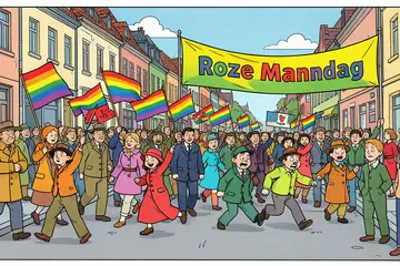 Tegenwoordig komt heel Nederland op Roze Maandag af, hoeveel blijft er over van dat queer feest?