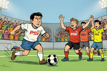 Ruben van Bommel maakt na bijna een jaar afwezigheid rentree voor PSV, Sven Mijnans opent rekening