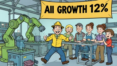Industrie groeit 12% door AI