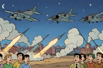 VS valt Iran voor dertiende nacht op rij aan, luchtafweersysteem in Teheran geactiveerd