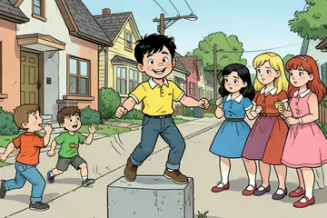 Alle meiden uit de buurt vielen voor Jantje Struijs, maar hij was smoorverliefd op zijn juf