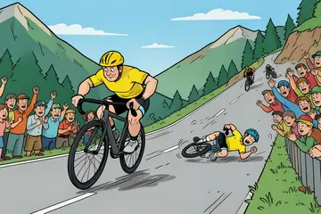 Wat een ontknoping! Richard Carapaz profiteert van val Sepp Kuss en wint koninginnenrit in Tour de France, Tadej Pogacar op weg naar eindzege