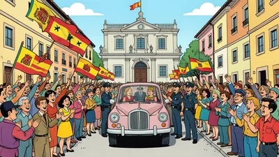 Spaans koningspaar bezoekt Ceuta 2,5 maand na stormloop
