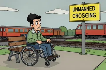 Rechter geeft ProRail gelijk: spoorbeheerder niet aansprakelijk voor ongeluk op onbewaakte overweg