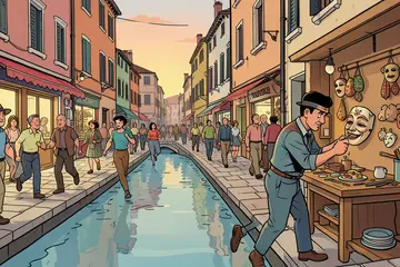 The Venice few tourists know: sunrise runs and crafting your own Venetian mask