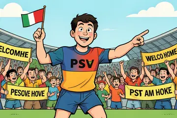 Joey Veerman wil graag naar Italië of Spanje, maar waardeert ook wat hij bij PSV heeft: ‘Het is hier geen gevangenis hè’