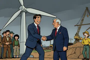 Geheimen, leugens en een slimme zakenman die er rijk van wordt: de schaduwkanten van een Waalwijks windpark