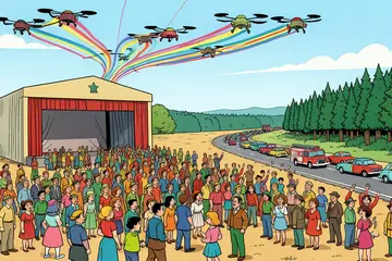 Tomorrowland mag geen vuurwerk afsteken om droogte, deel Route du Soleil nog dicht