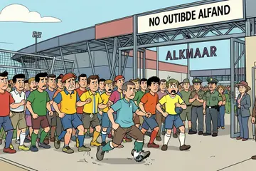 Israël voert druk op om supporters toch toe te laten bij AZ, Alkmaar blijft bij besluit