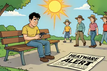 Waarom we murw raken door wéér een bericht over wéér een hittegolf