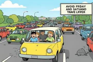 Waarom vakantiegangers de oproep ‘vertrek niet op vrijdag of zaterdag’ massaal negeren