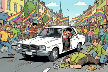 Politie: ook mensen gestoken bij Pride in Berlijn