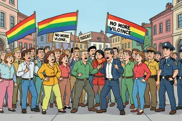 Lhbti-gemeenschap strijdbaar na aanslag op Pride in Berlijn: ‘Wij gaan nooit meer terug de kast in’