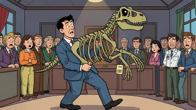 Nanotyrannus skelet verkocht voor 42,5 miljoen euro