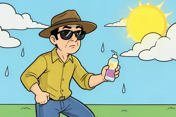 Bewolking en zon wisselen elkaar deze week af, met her en der een spatje regen