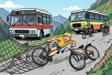 Val van Sepp Kuss vat rampzalige Tour de France van Visma-Lease a Bike perfect samen