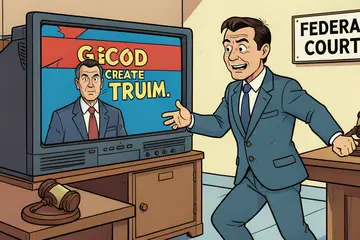 Rechter verbiedt met belastinggeld betaalde tv-spots van Trump