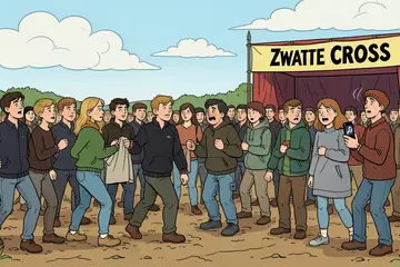 Wordt verboden lied toch gezongen? • Iets koelere dag • Moshpit verwacht bij Opposites
